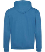 AWDis Varsity Zoodie Sapphire Blue/Heather Grey
