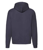 Fruit of the Loom Premium Zip Hooded Sweatshirt Deep Navy