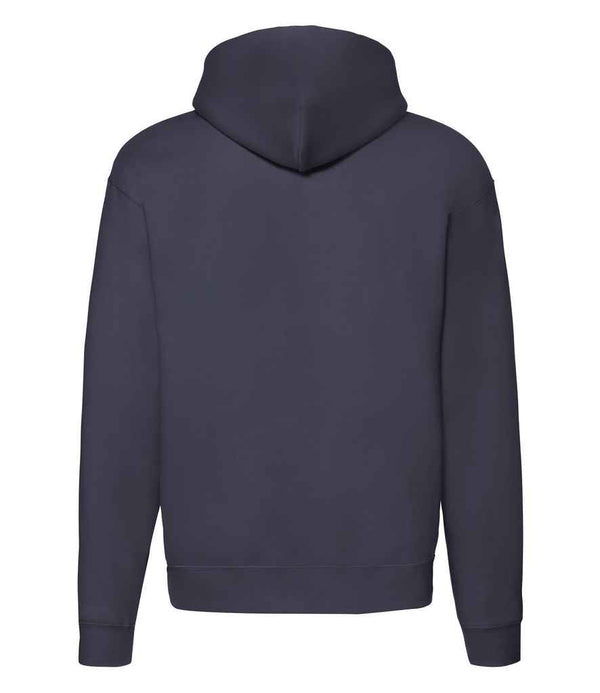 Fruit of the Loom Premium Zip Hooded Sweatshirt Deep Navy