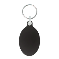 50mm Oval Keyring