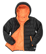 Result Core Kids Padded Jacket Black/Orange