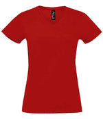 Branded SOL'S Ladies Imperial V Neck T-Shirt