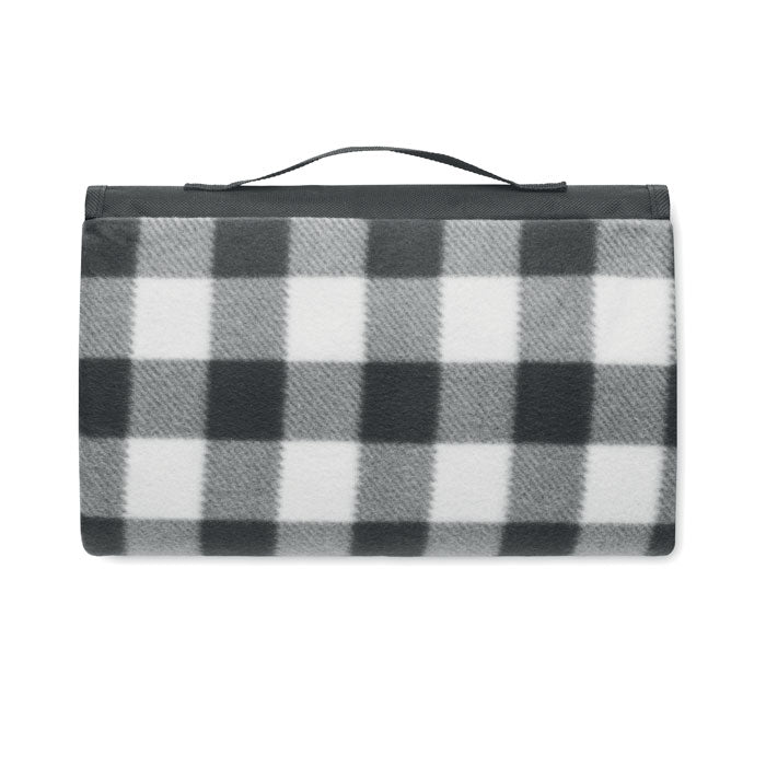 Branded RPET fleece blanket 150 gr/m²