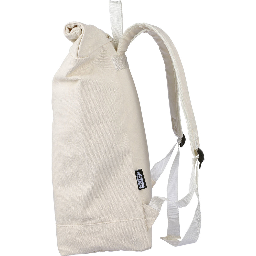 The Thaddeus - Recycled rolltop backpack (330gsm/9.73oz)