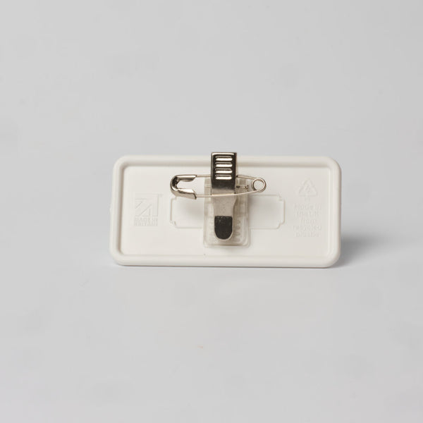 Select Name Badge - Rectangle - Combo Clip