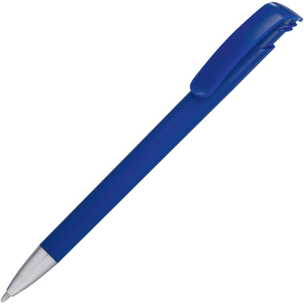 Branded KODA DELUXE ball pen with real metal nose cone