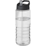 Branded H2O Active® Treble 750 ml spout lid sport bottle