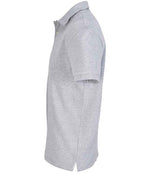 SOL'S Unisex Pacific Twin Piqué Polo Shirt Grey Marl