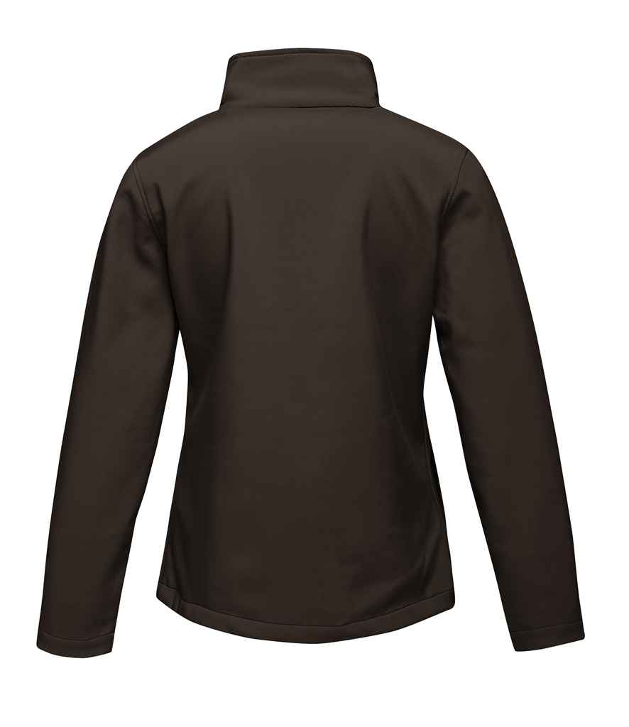 Regatta Ladies Ablaze Printable Soft Shell Jacket Black/Black