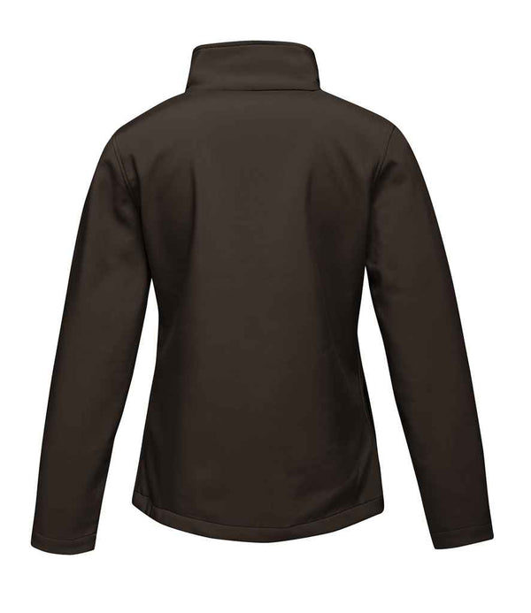 Regatta Ladies Ablaze Printable Soft Shell Jacket Black/Black