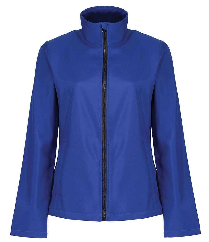 Regatta Ladies Ablaze Printable Soft Shell Jacket New Royal Blue/Black