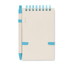 Branded A6 milk carton notebook set