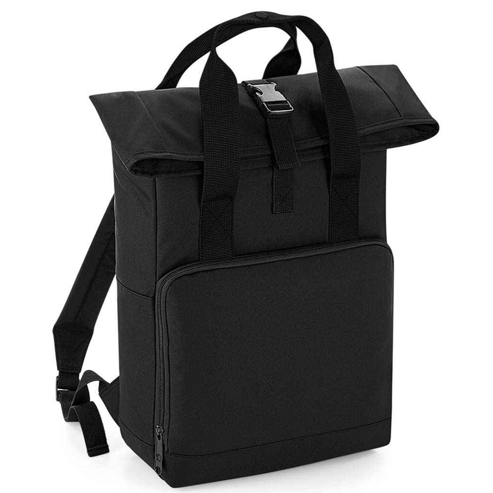 BagBase Recycled Twin Handle Roll-Top Backpack