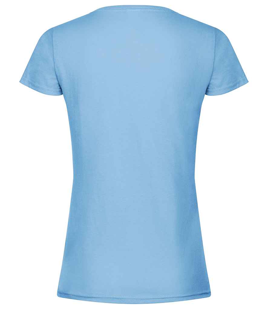 Fruit of the Loom Lady Fit Original T-Shirt Sky Blue