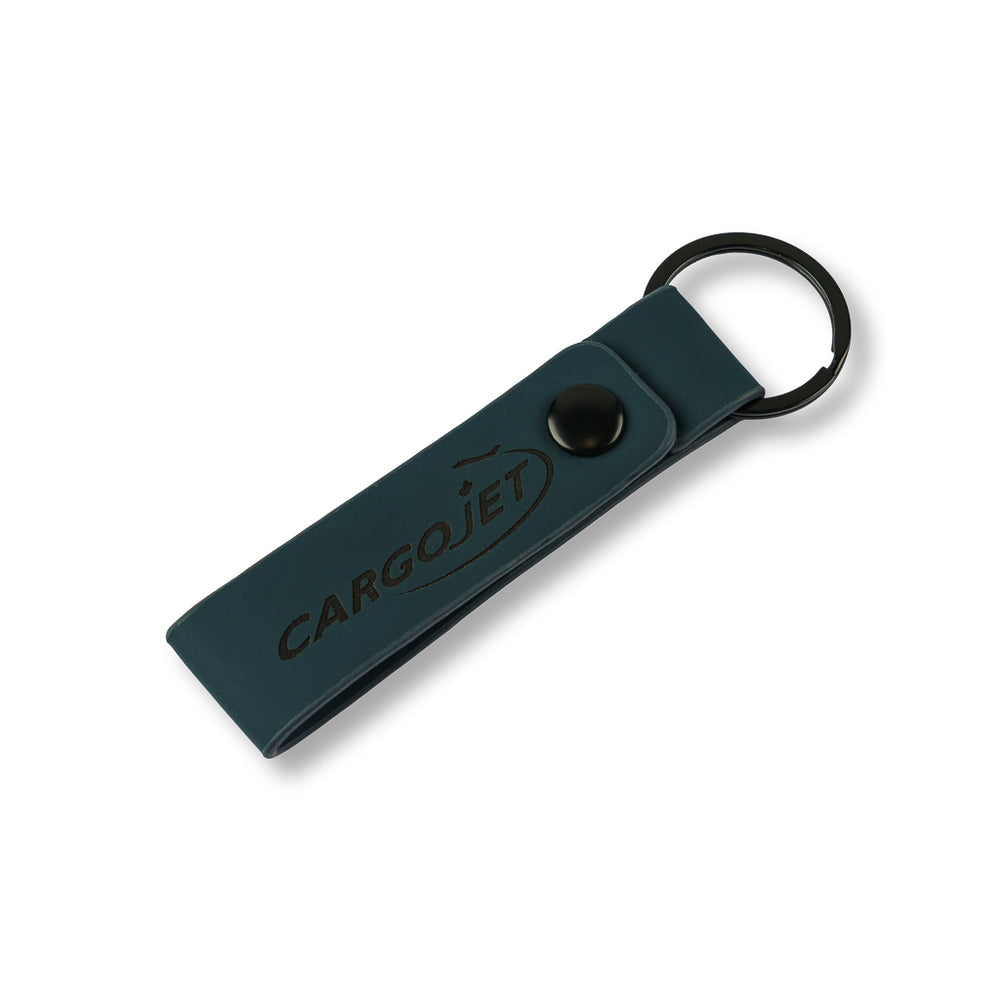Nubuck PU Leather Keyring