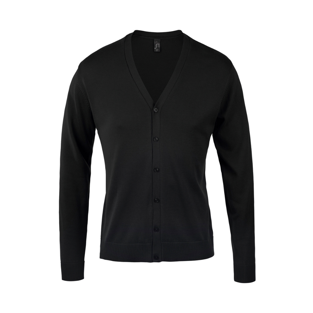 SOL'S Golden Cotton Acrylic V Neck Cardigan