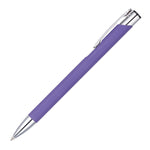 MOLE-MATE ball pen with chrome trim Purple