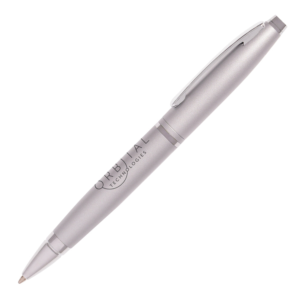 DOVER SILVER Metal Pen. Chrome Undercoat. Silver Trim