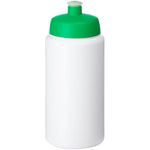 Branded Baseline® Plus grip 500 ml sports lid sport bottle