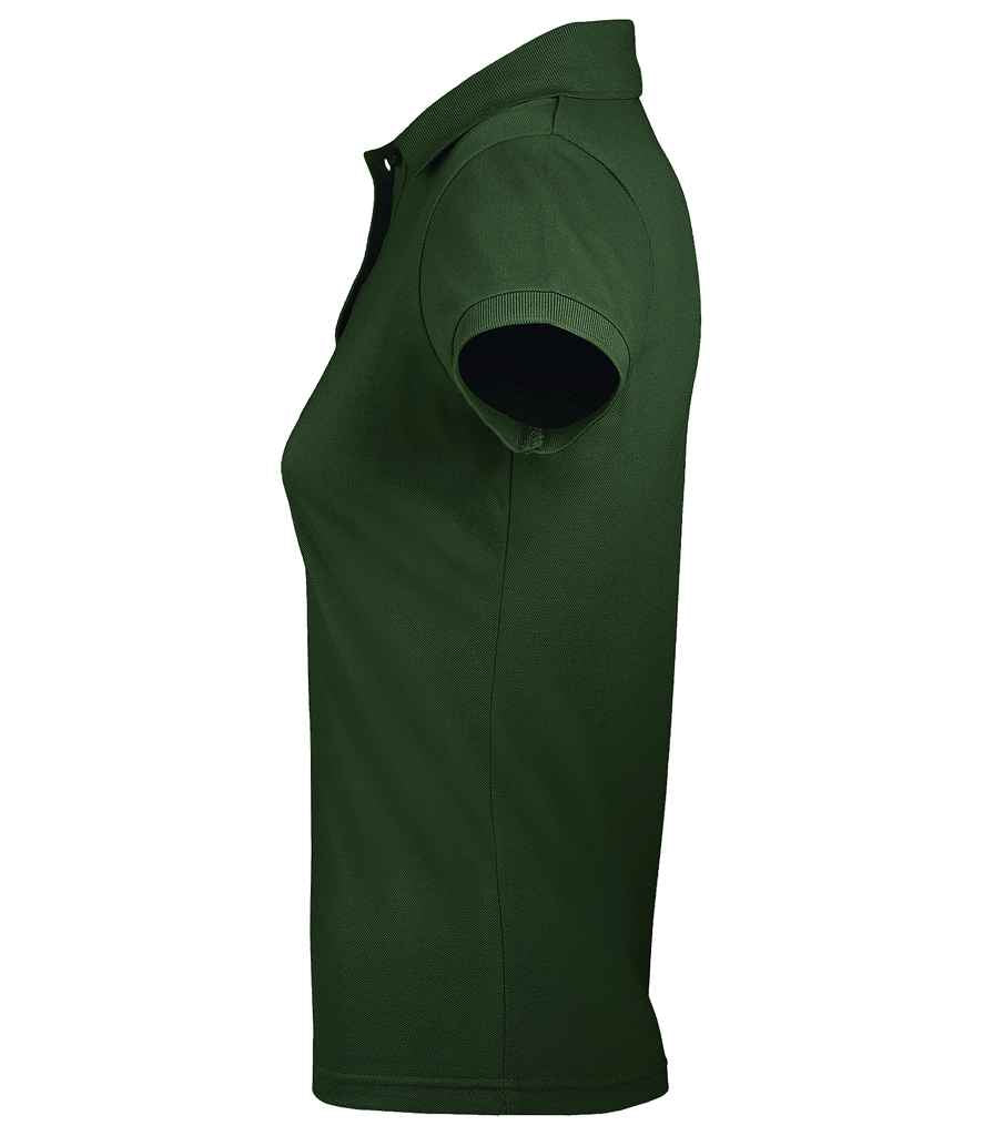 SOL'S Ladies Prime Poly/Cotton Piqué Polo Shirt Bottle Green