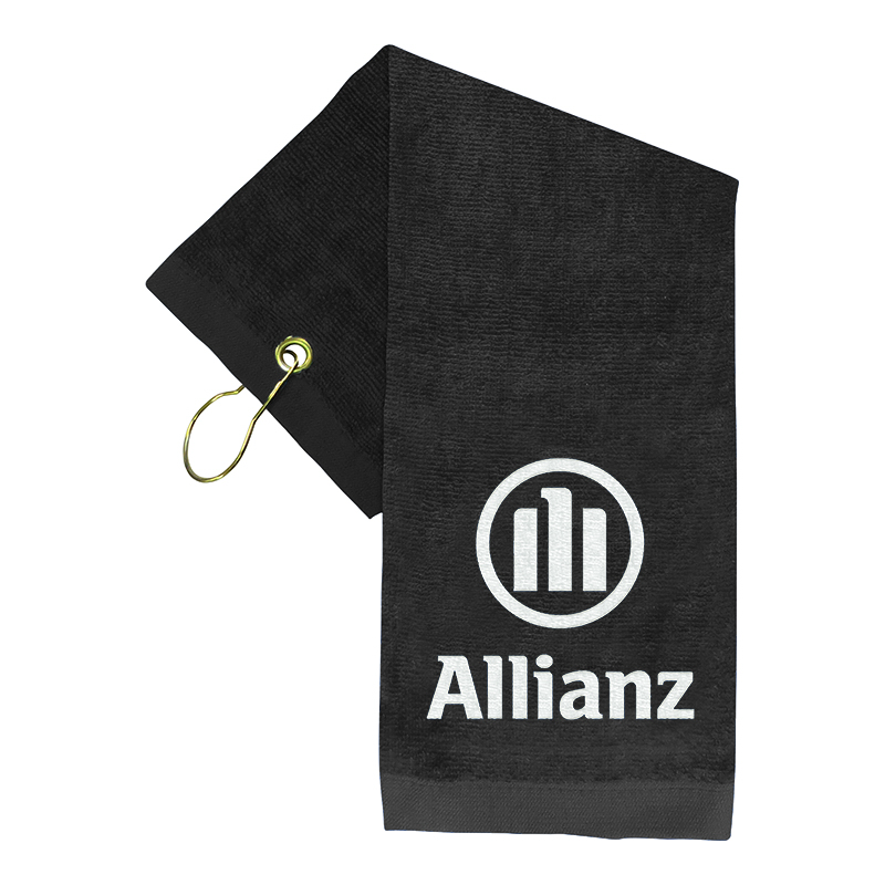Branded Embroidered Cotton Golf Towel