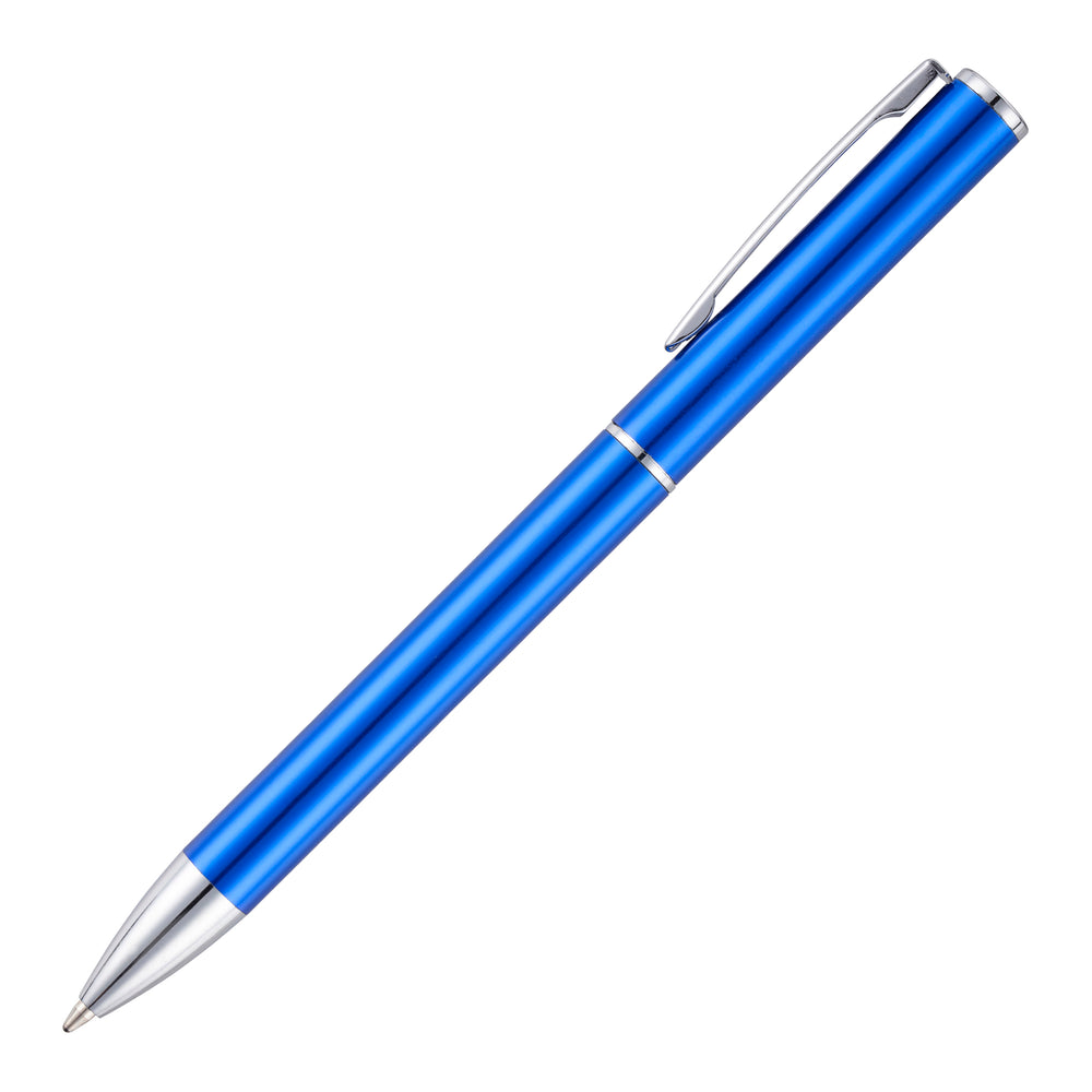 Branded CATESBY metal twist action ball pen