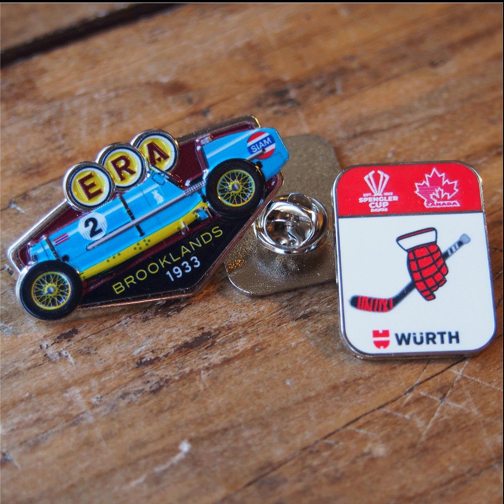 2D High Definition Printed Metal Badge (50mm)