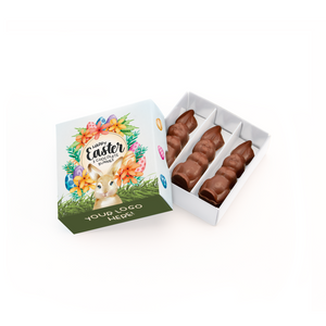 Easter, Eco Treat Box, Chocolate Bunnies, Bespoke