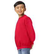 Gildan Kids Heavy Blend™ Drop Shoulder Sweatshirt Red