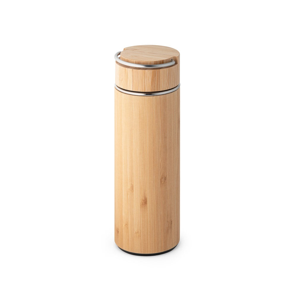 SOW. Bamboo and stainless steel thermos 440 mL