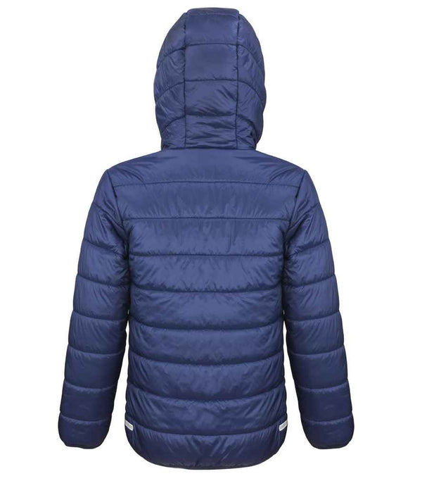 Result Core Kids Padded Jacket Navy/Royal Blue