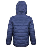 Result Core Kids Padded Jacket Navy/Royal Blue