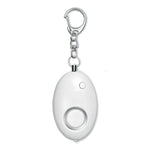 Personal alarm with key ring