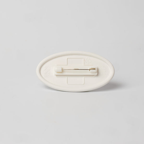 Essential Name Badge - Oval - Safety Pin