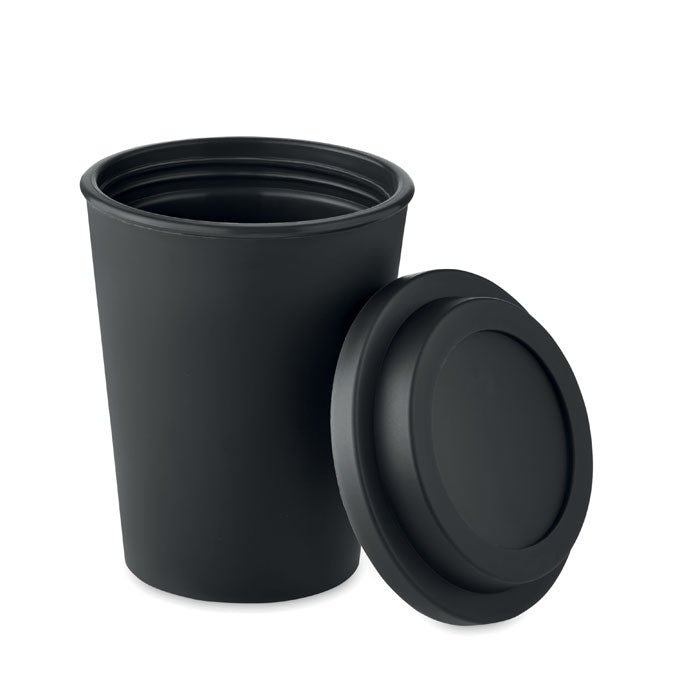 Branded Double wall tumbler PP 300 ml