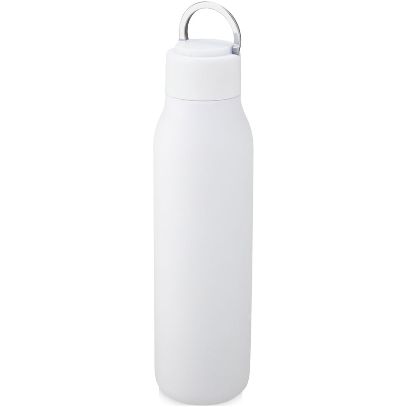 Marka 600 ml copper vacuum insulated bottle with metal loop
