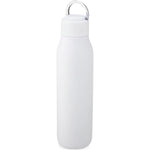 Branded Marka 600 ml copper vacuum insulated bottle with metal loop