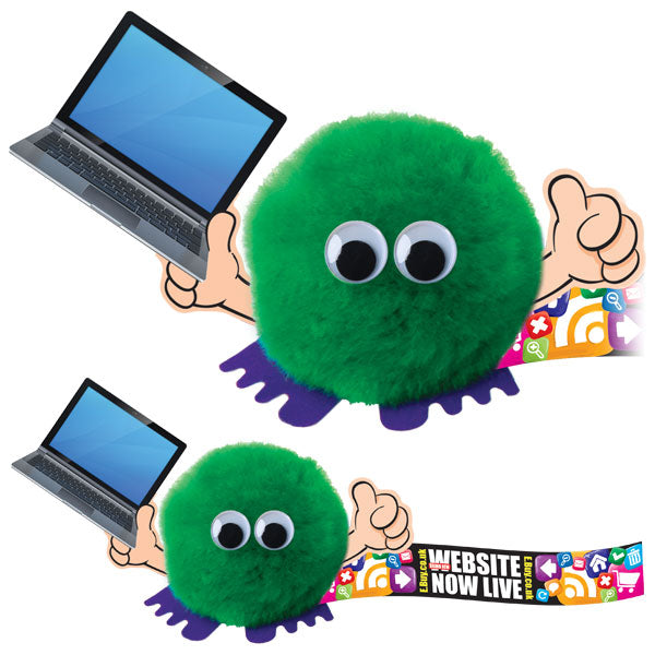 Tech Themed Logobug Handholders Laptop Handholder