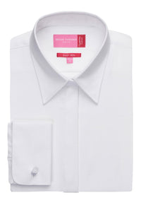 Brook Taverner Villeta Blouse Cotton Herringbone