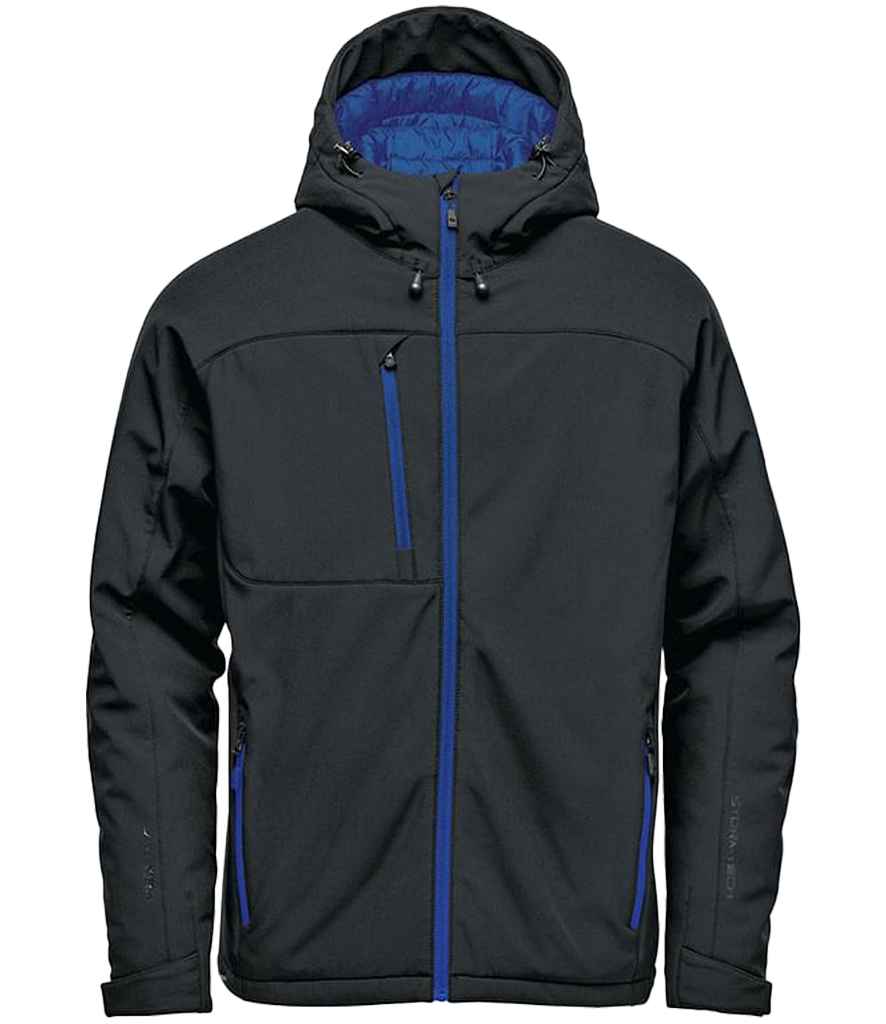 Stormtech Orbiter Insulated Soft Shell Jacket Black/Azure