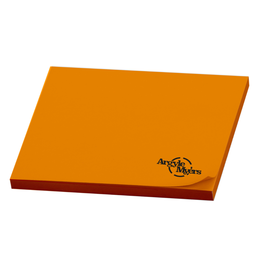 105x75mm Neon Sticky Note Orange