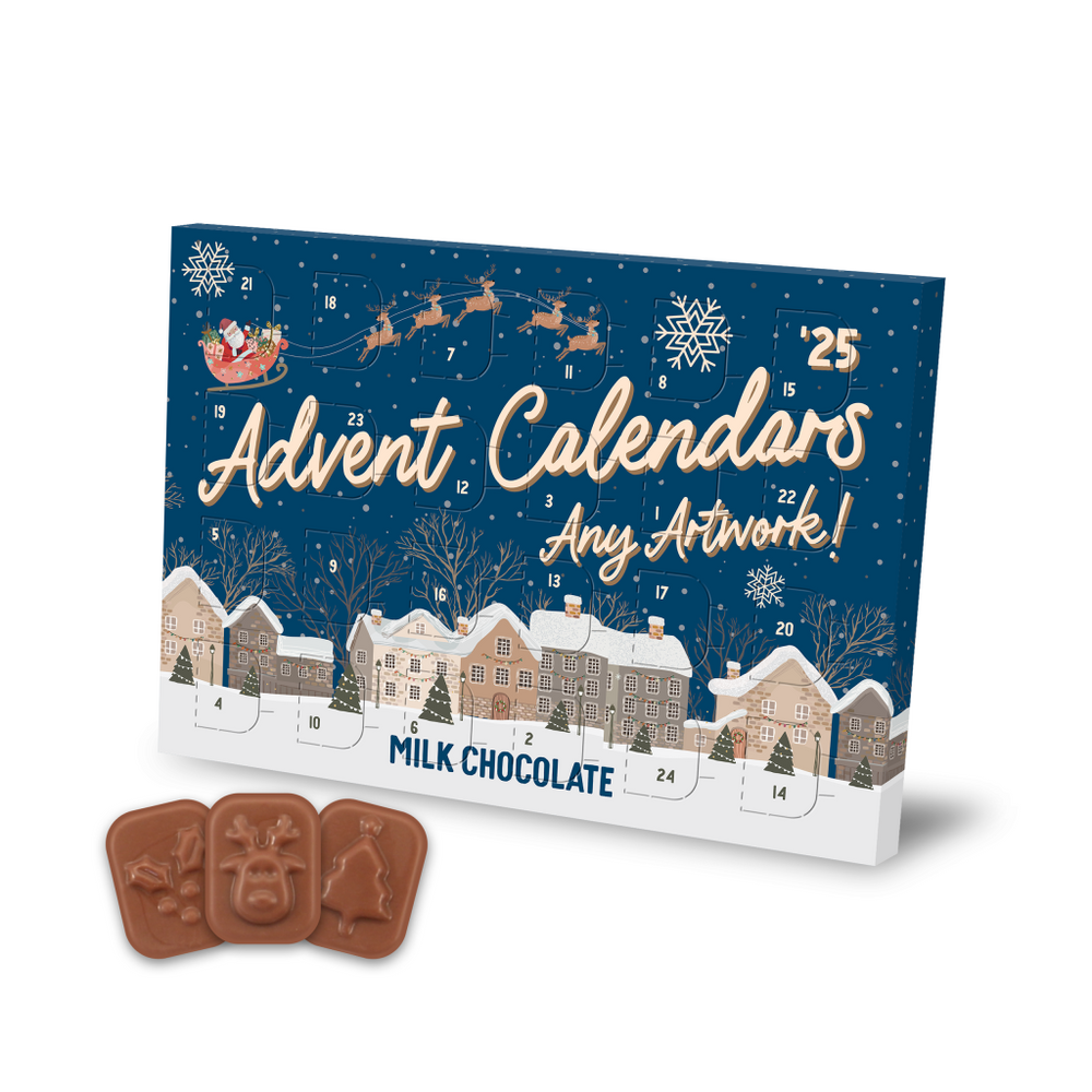 Advent Calendars, Mini Advent Calendar, Milk Chocolate³, Bespoke