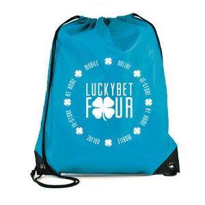 Pegasus Plus Drawstring Bags Turquoise