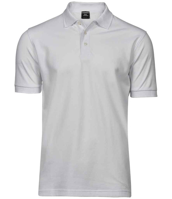 Tee Jays Luxury Stretch Piqué Polo Shirt White