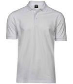 Tee Jays Luxury Stretch Piqué Polo Shirt White