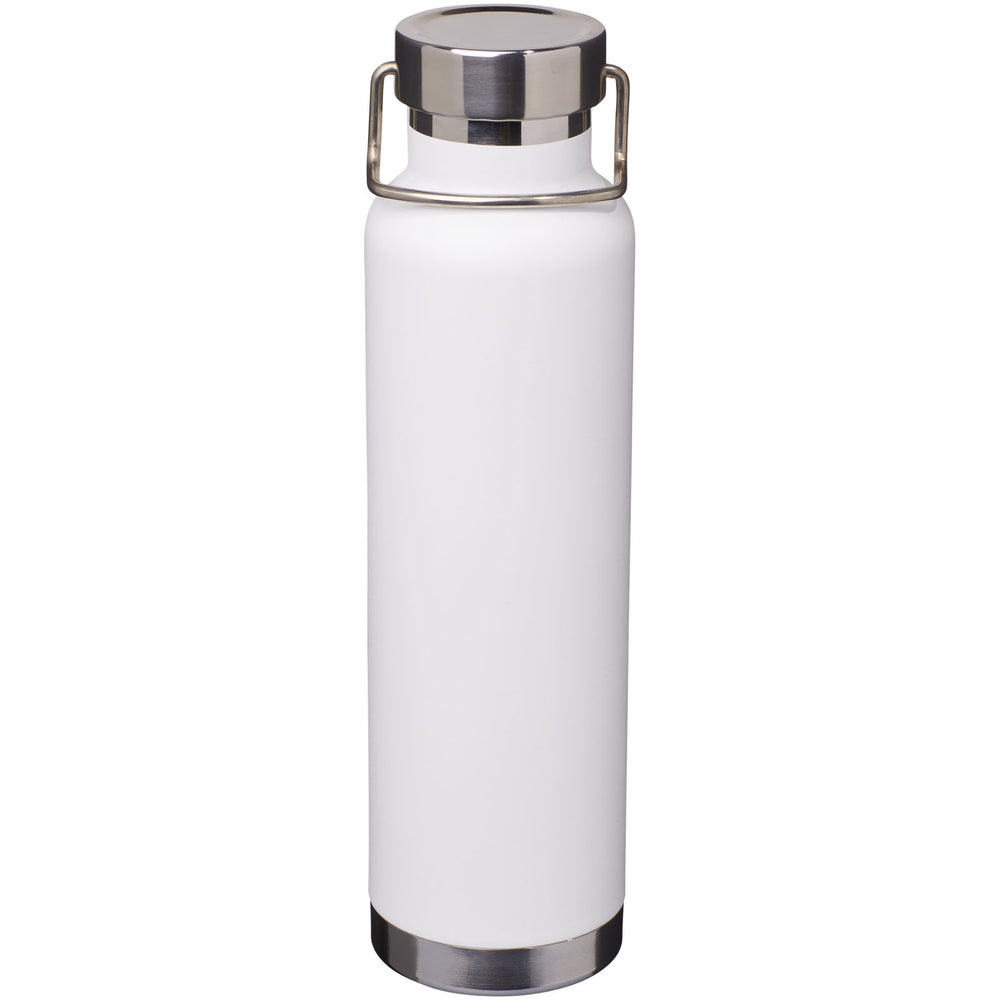 Branded Thor 650 ml copper vacuum insulated sport bottle