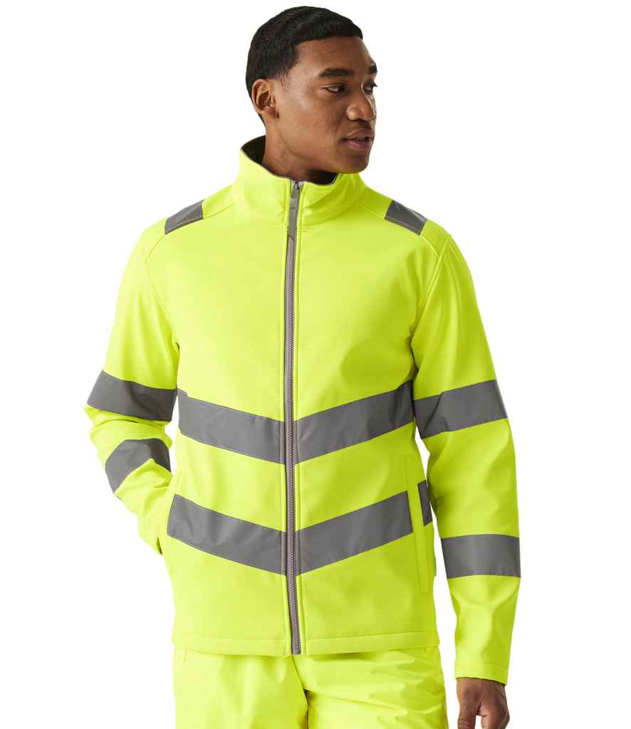 Regatta High Visibility Pro Contract Ablaze Soft Shell Jacket
