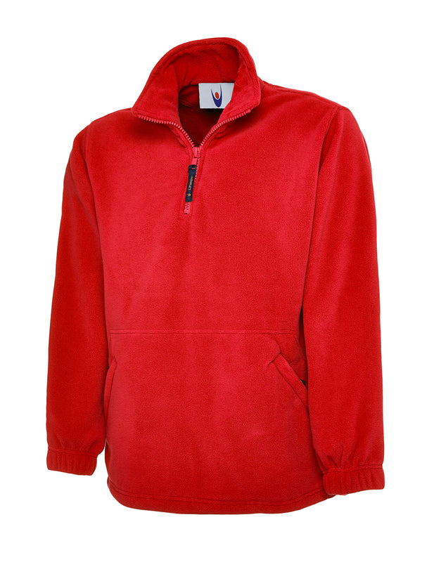 Branded Classic 1/4 Zip Fleece Jacket