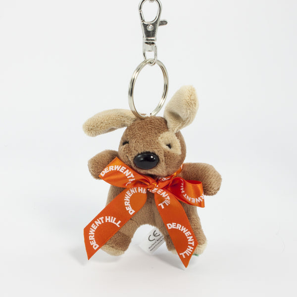Bow Bear I 11cm Keychain Gang Dog, Brown