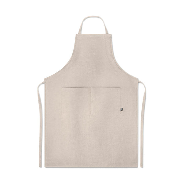 Hemp adjustable apron 200 gr/m² Beige